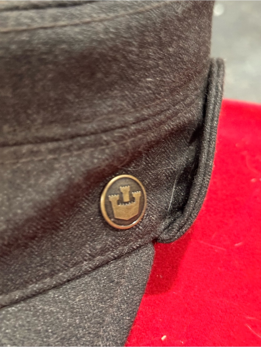 Men's Black Wool Cap Goorin Bros